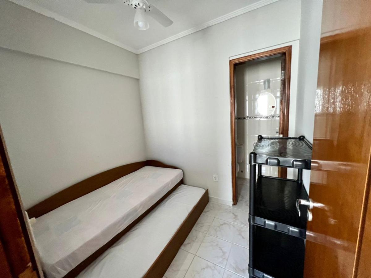Apartamento Guilhermina De Frente Para O Mar Praia Grande  Luaran gambar