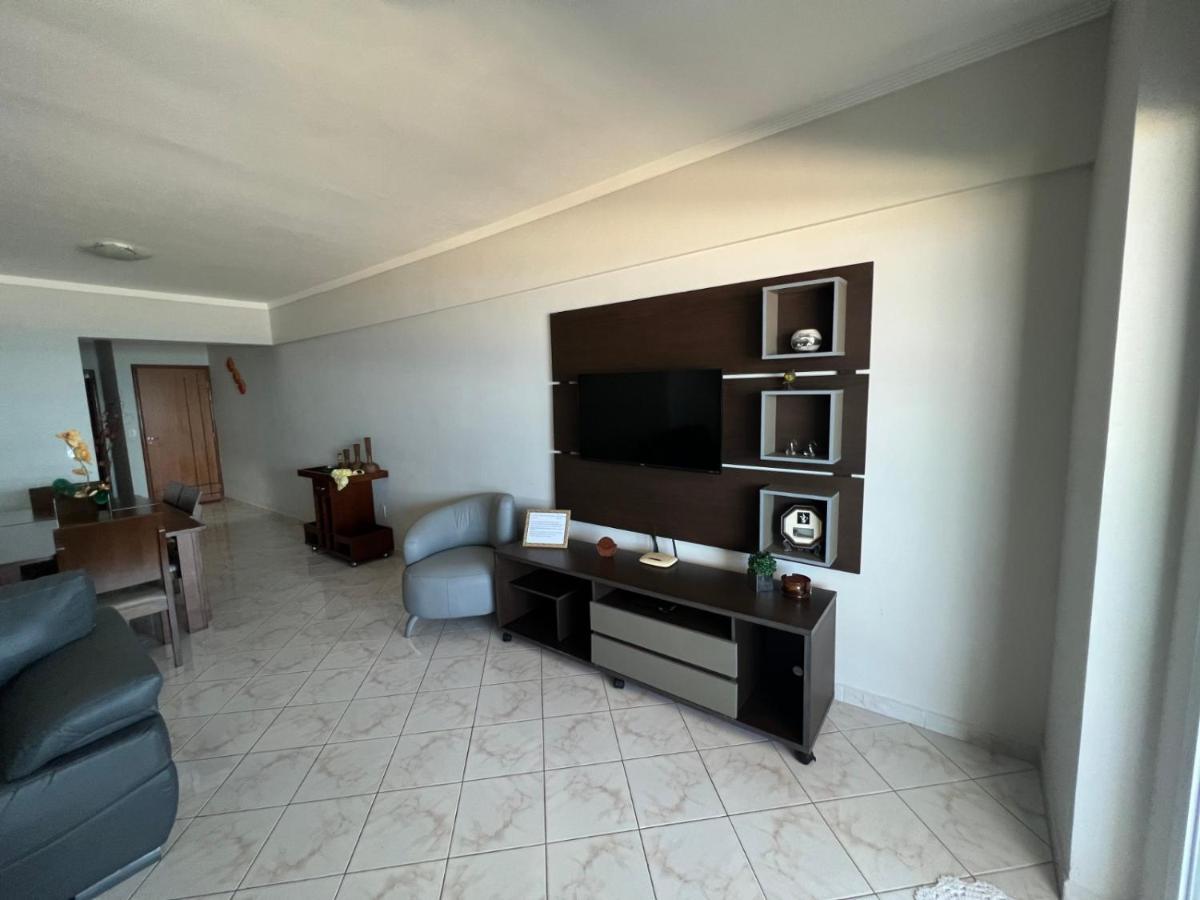 Apartamento Guilhermina De Frente Para O Mar Praia Grande  Luaran gambar