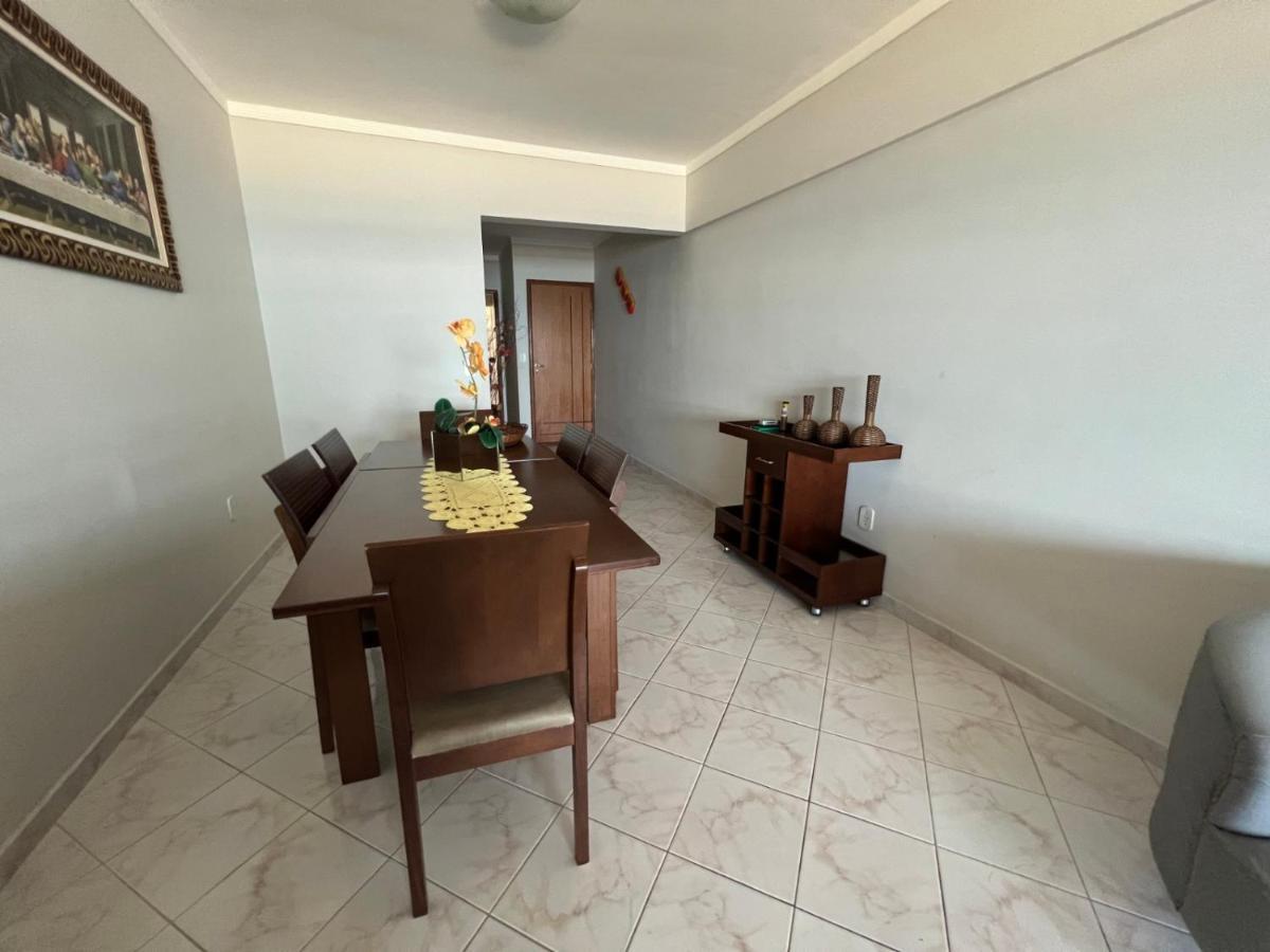 Apartamento Guilhermina De Frente Para O Mar Praia Grande  Luaran gambar